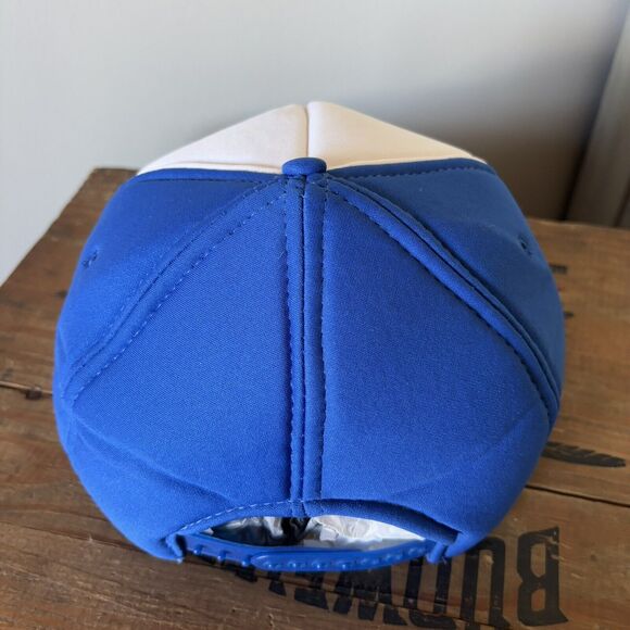 Vintage 80s Trucker Hat Record Quarter Horse Racing Magazine Foam Snapback New - Picture 4 of 15